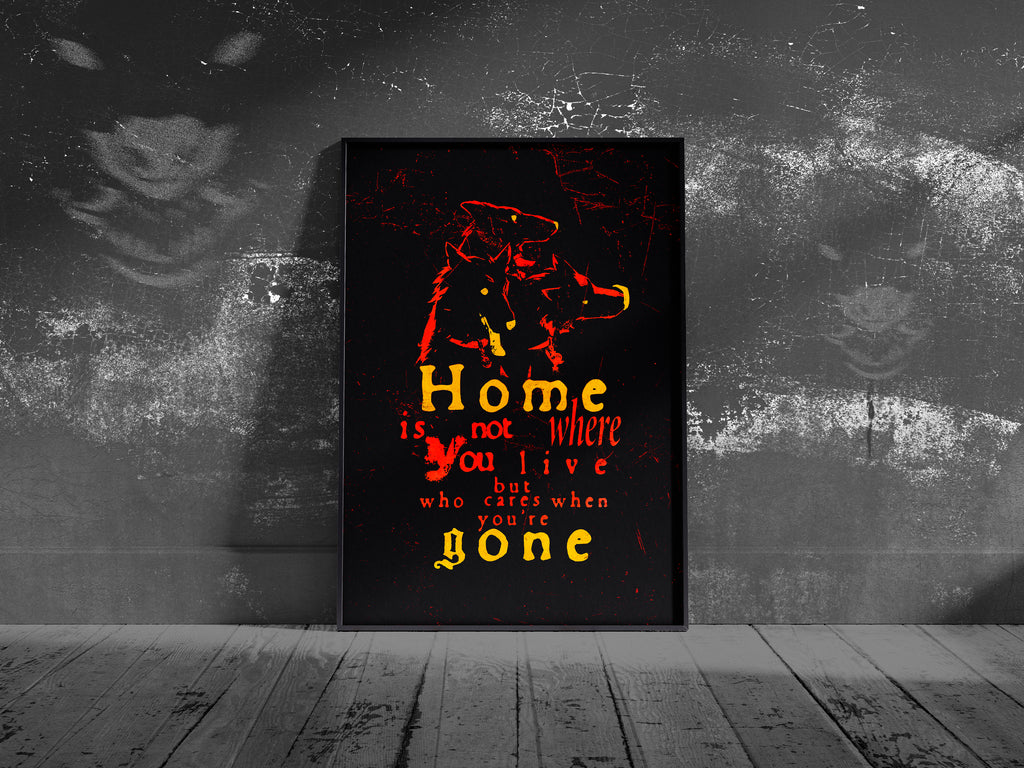 Home is not where you live